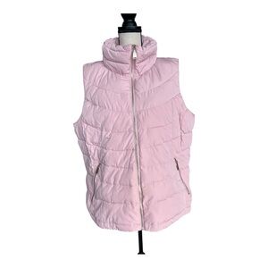 Calvin Klein Plus Size Light Pink Puffer Vest Size 1X/1TG